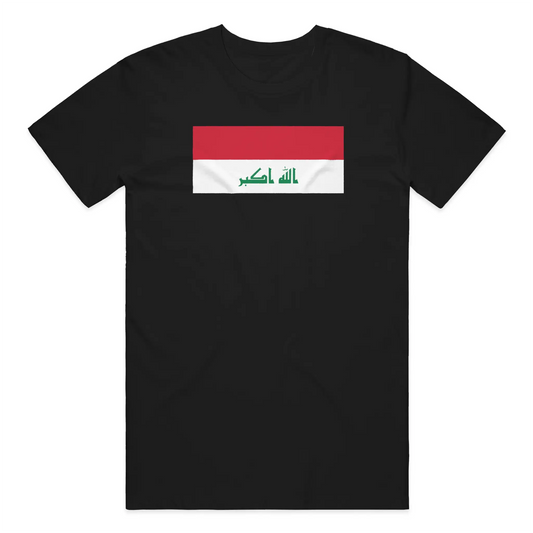 Iraqi Flag - Light Cotton T-Shirt