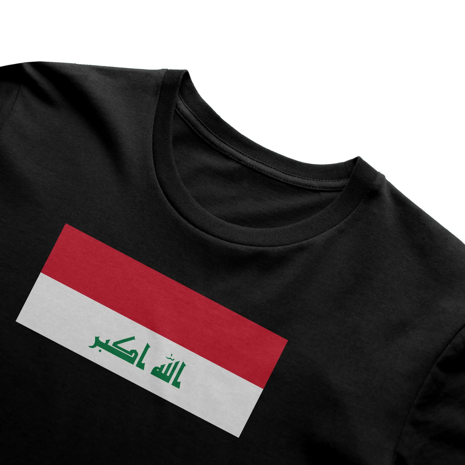 Iraqi Flag - Light Cotton T-Shirt