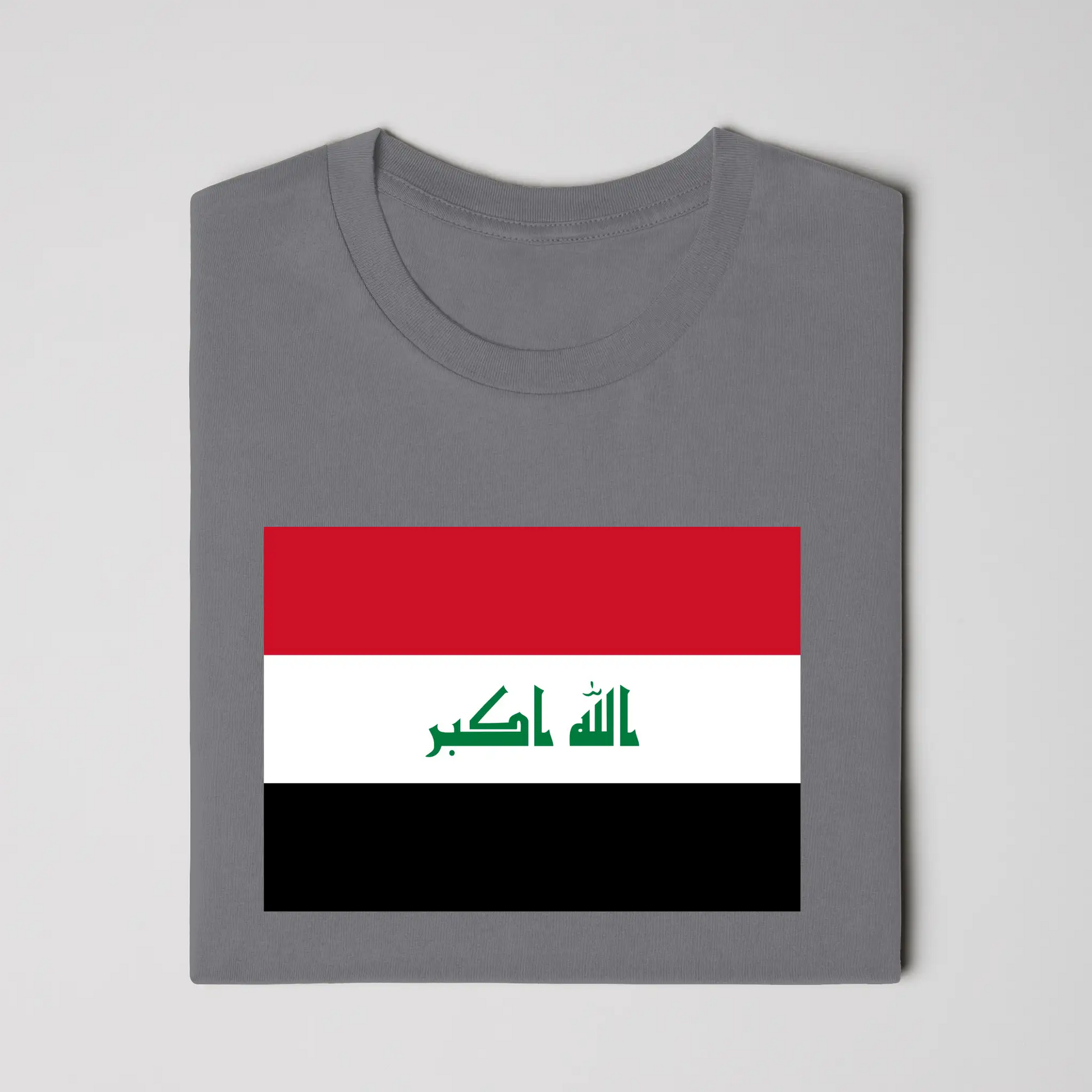 Iraqi Flag - Light Cotton T-Shirt