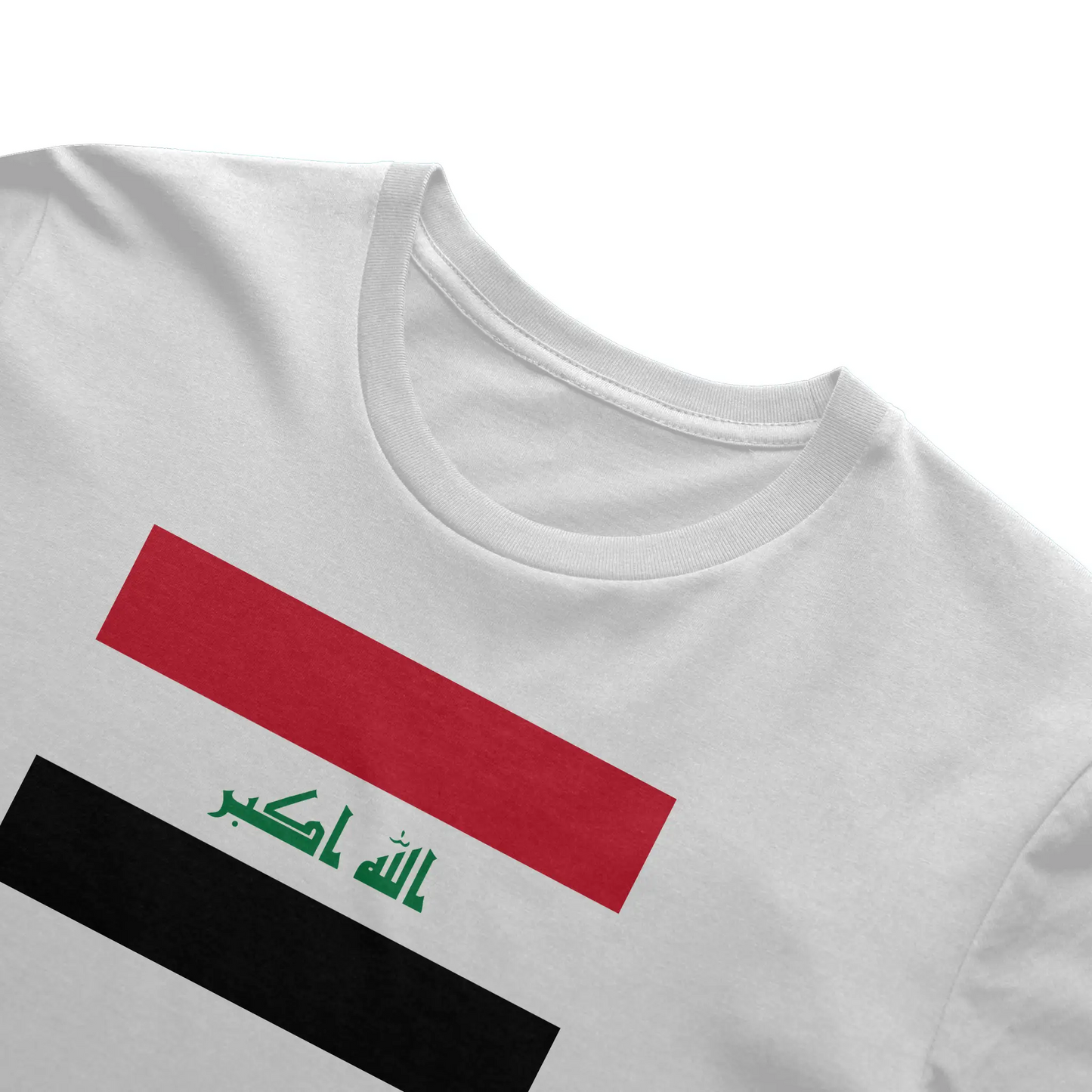 Iraqi Flag - Light Cotton T-Shirt